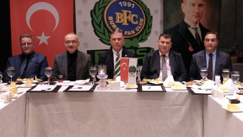 Bursa Fan Club’ın konuğu Gıyasettin Bingöl Bursa Fan Club Derneği’nin kasım ayı toplantısına konuşmacı olarak Mudanya