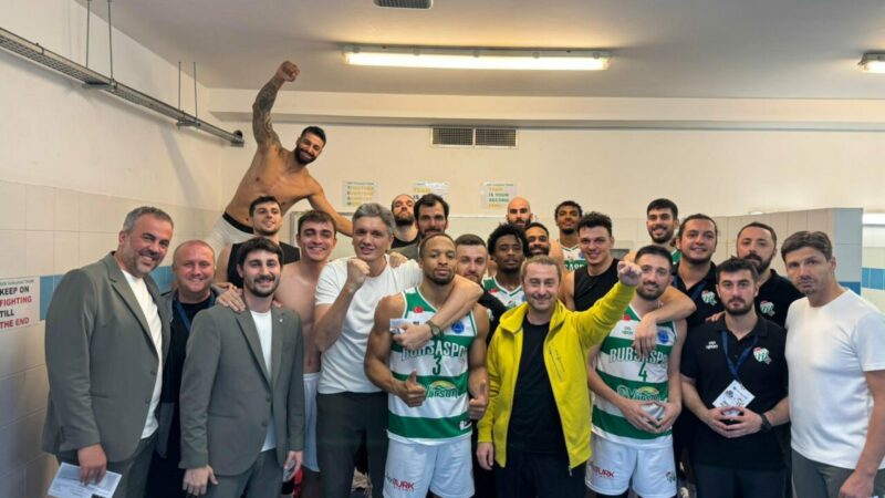FIBA Europe Cup B Grubu 5. hafta maçında Bursaspor Basketbol,