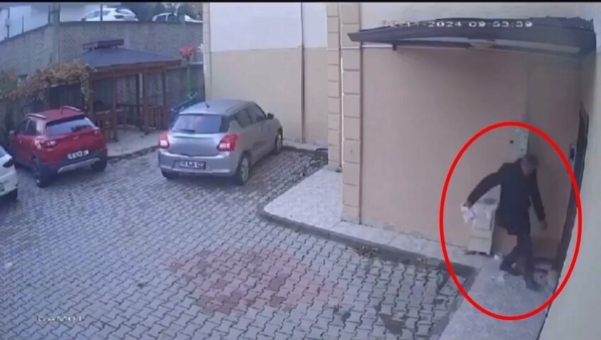 Görüntüler Bursa’dan… Vicdansızlığın böylesi