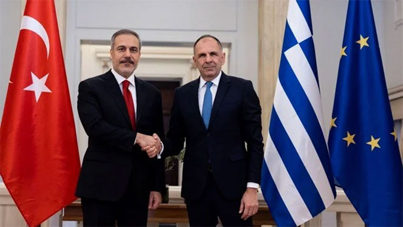 Bakan Fidan Yunanistan’da: ”İlişkiler olumlu” Bakan Fidan Yunanistan’da: ”İlişkiler olumlu”