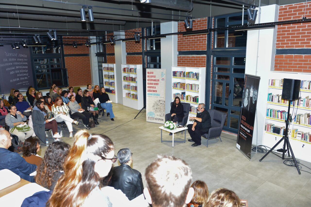 Bursa’da Koza Buluşmaları’nın konuğu Şebnem İşigüzel oldu