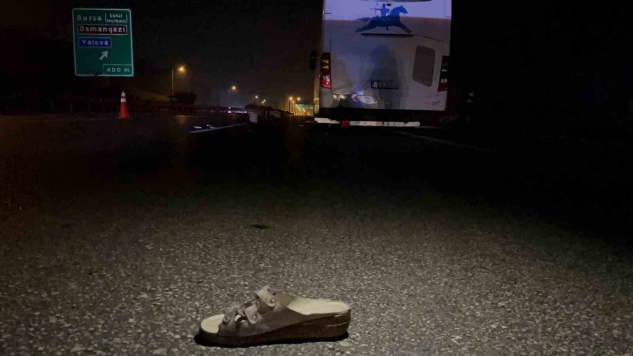 Bursa otobanında korkunç son
