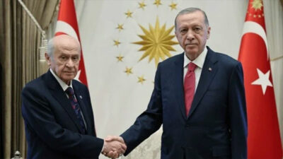 Ankara’da kritik görüşme: Cumhurbaşkanı Erdoğan ve Bahçeli bir araya geldi