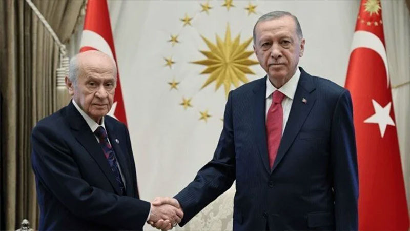 Ankara’da kritik görüşme: Cumhurbaşkanı Erdoğan ve Bahçeli bir araya geldi