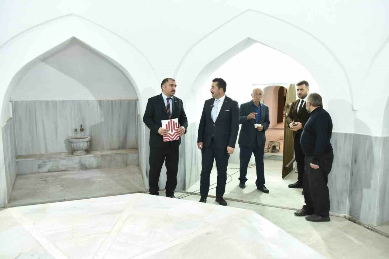 Bursa’daki tarihi hamam açılış için gün sayıyor