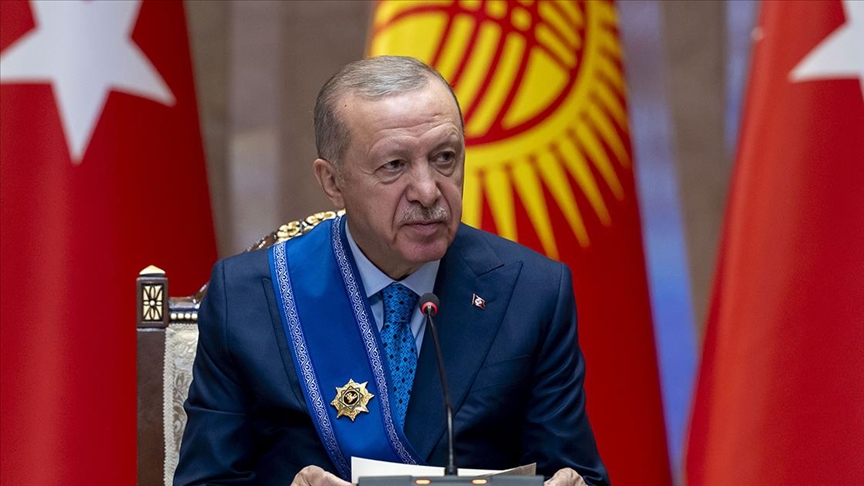 Cumhurbaşkanı Erdoğan, Kırgızistan’da konuştu: Güçlü duruş sergilememiz gerekiyor