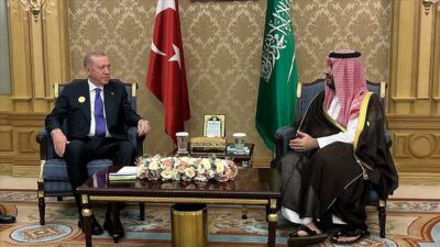 Cumhurbaşkanı Erdoğan, Suudi Arabistan Veliaht Prensi Selman ile görüştü