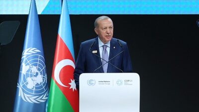 Cumhurbaşkanı Erdoğan’dan Azerbaycan’da Gazze mesajı
