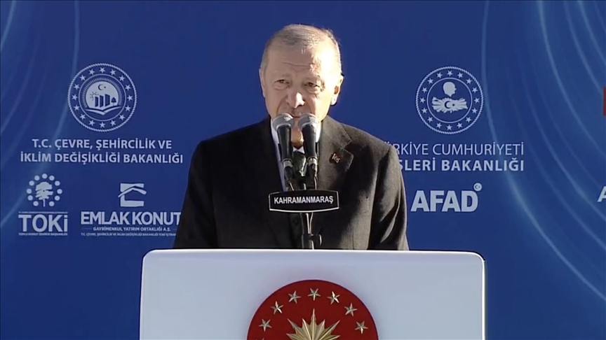 Cumhurbaşkanı Erdoğan: 6 Şubat’ın yaralarını sarmak için gece gündüz çalışıyoruz