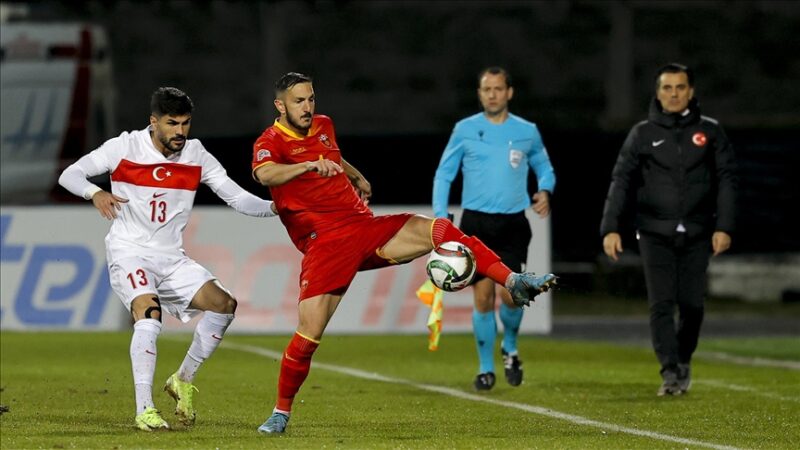 Türkiye, UEFA Uluslar B Ligi'nde Karadağ'a 3-1 yenildi. Grubunu 2'nci