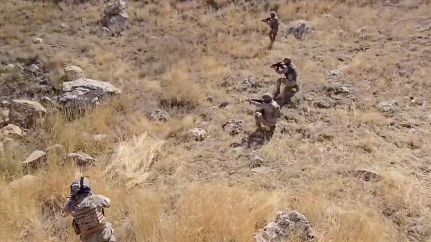 Terör inleri yerle bir edildi