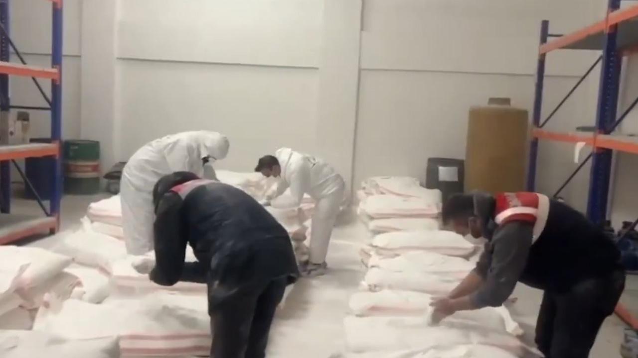 2 ton uyuşturucu ele geçirildi