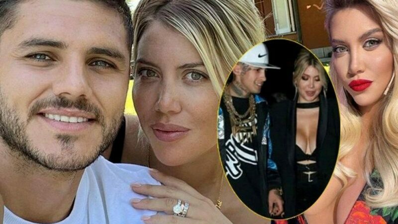 Wanda Nara'nın Galatasaraylı Mauro Icardi'nin mesajını ifşa etmesinin ardından yıldız