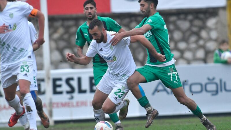 Bursa’nın 3.Lig’deki temsilcisi evinde yıkıldı Nesine 3. Lig 2. Grup'ta alt sıralardan kurtulma mücadelesi veren