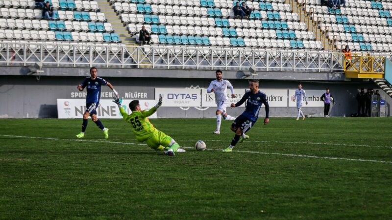 3.Lig’deki Bursa ekibinden süper skor! Kırakkale FK’yı 2 golle geçen Bursa ekibi Nilüfer FK yeniden