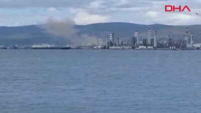 İzmit’te TÜPRAŞ’ta patlama!