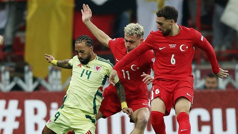 A Milli Takım, Uluslar Ligi'nde Galler ile 0-0 berabere kaldı.