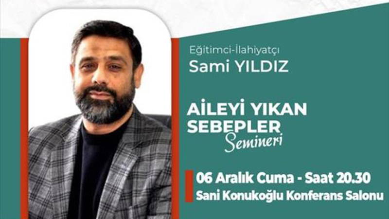İnegöl’de ‘Aileyi Yıkan Sebepler’ seminerine davet İnegöl’de ‘Aileyi Yıkan Sebepler’ seminerine davet