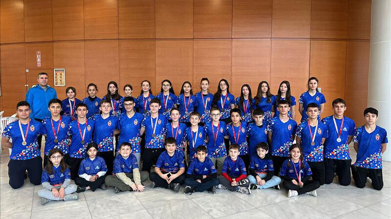 İnegöl Belediyespor oryantiringde rakip tanımıyor Bursa İl Birinciliği yarışlarında 10 kulüpten 320 sporcu ile yarışan