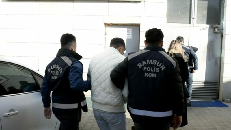 Samsun merkezli 5 ilde düzenlenen yasa dışı bahis operasyonunda 16