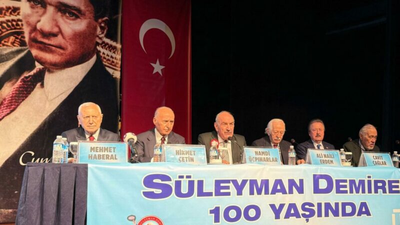 Devlet eski Bakanı Cavit Çağlar’ın gözünden Süleyman Demirel; ‘Merkez sağın büyük lideri’ Ülke Politikaları Vakfı’nın düzenlediği 'Süleyman Demirel 100 Yaşında' paneline Devlet