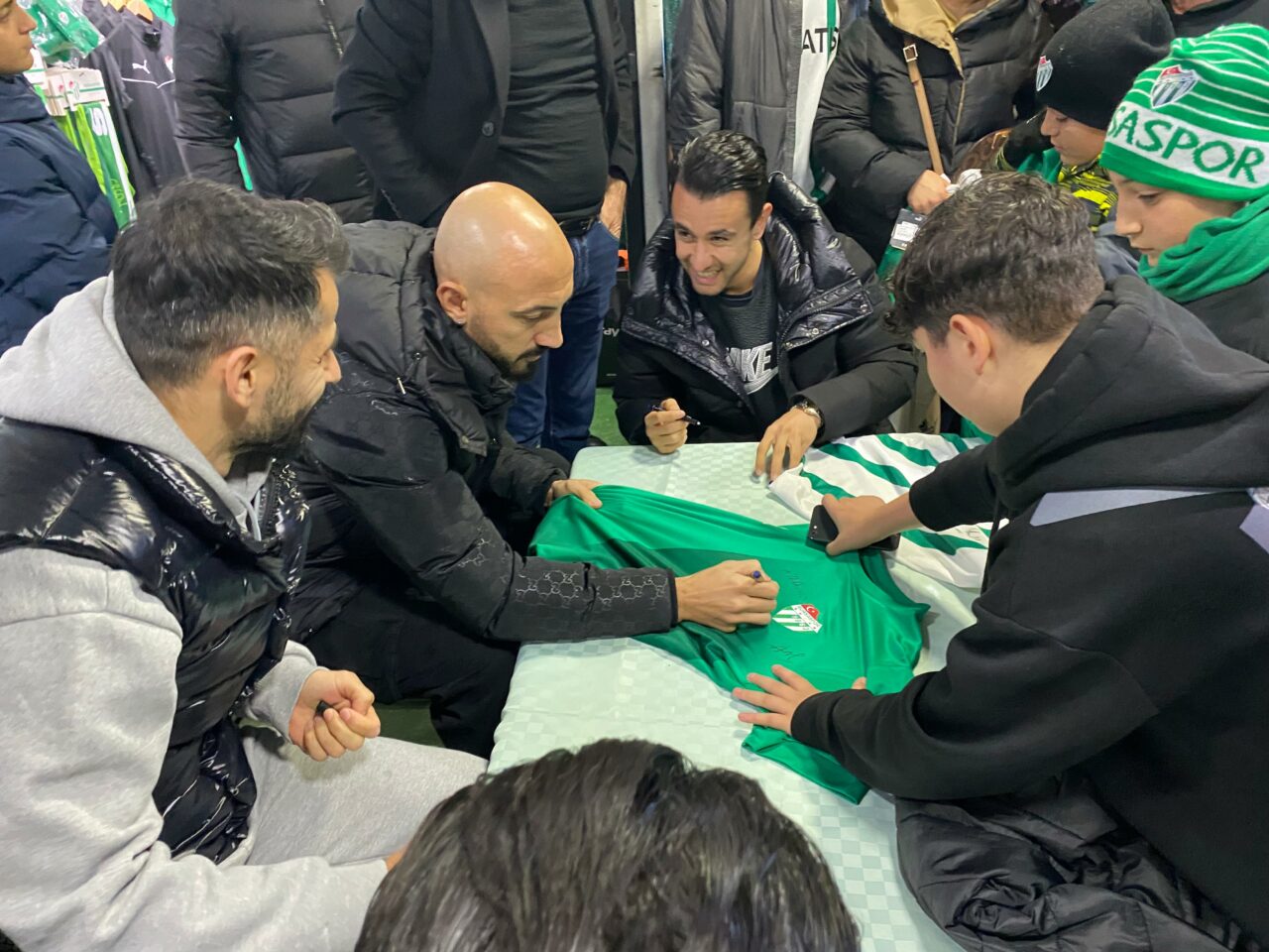 Bursa Yeni Yıl Meydanı’nda Bursaspor izdihamı!