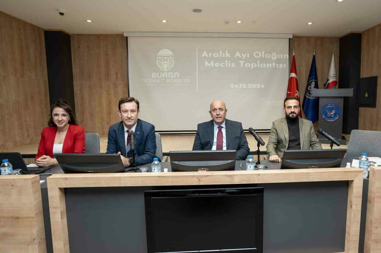 Bursa Ticaret Borsası’nda yılın son meclis toplantısı