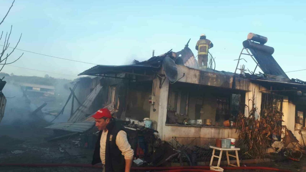 Bursa’da korkutan yangın Bursa’da korkutan yangın