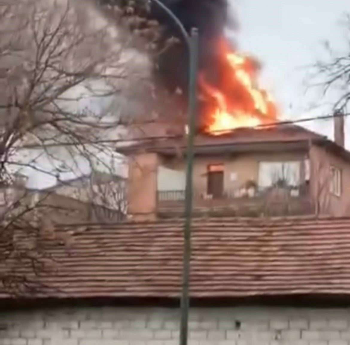 Bursa’da korkutan yangın