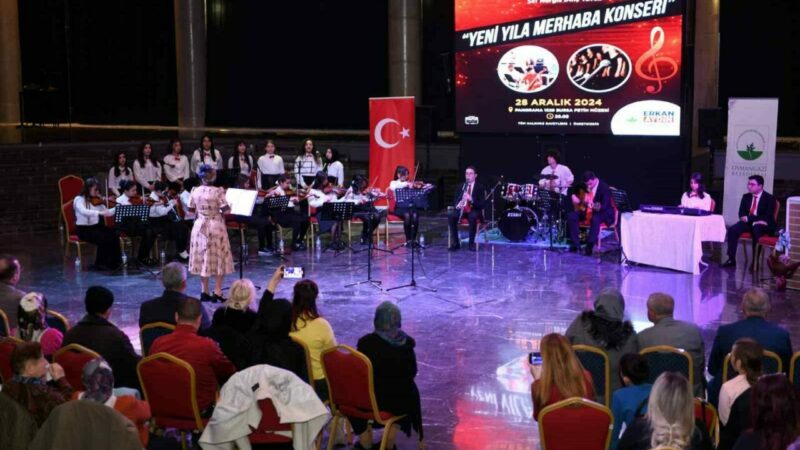 Osmangazi’de yeni yıl coşkusu Osmangazi Belediyesi Gençlik Orkestrası ve Korosu’nun