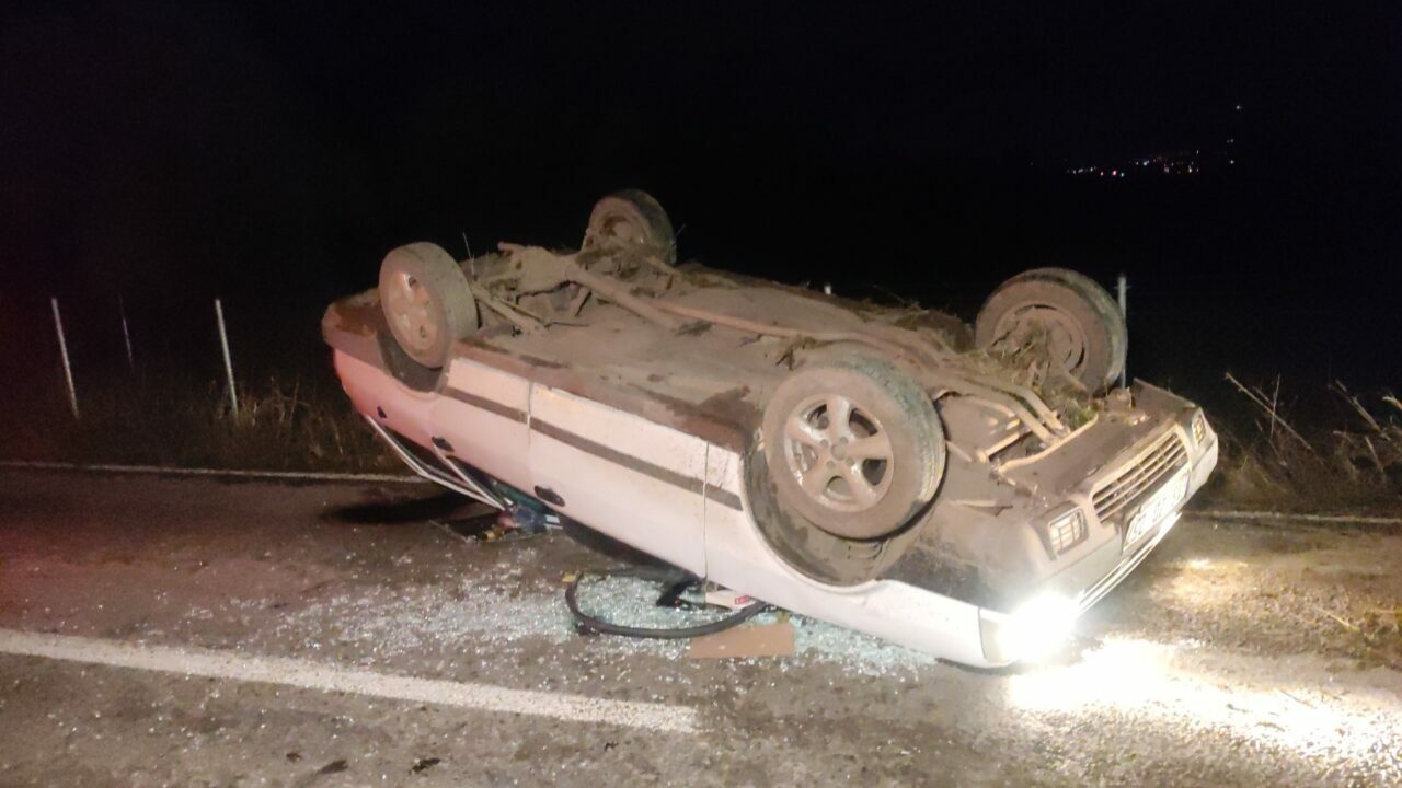 Bursa’da gece yarısı feci kaza!