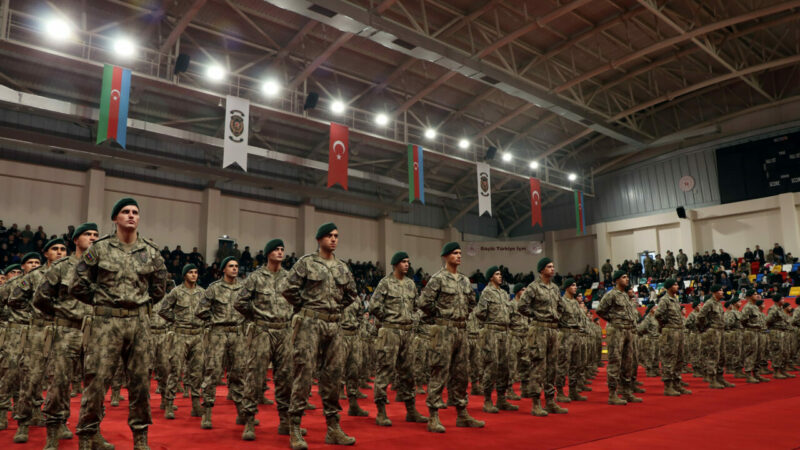 Çankırı'da eğitimlerini tamamlayan 29'u Azerbaycan İçişleri Bakanlığı mensubu toplam 223