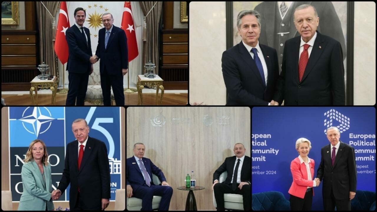 Cumhurbaşkanı Erdoğan’dan yoğun Suriye diplomasisi Cumhurbaşkanı Erdoğan’dan yoğun Suriye diplomasisi
