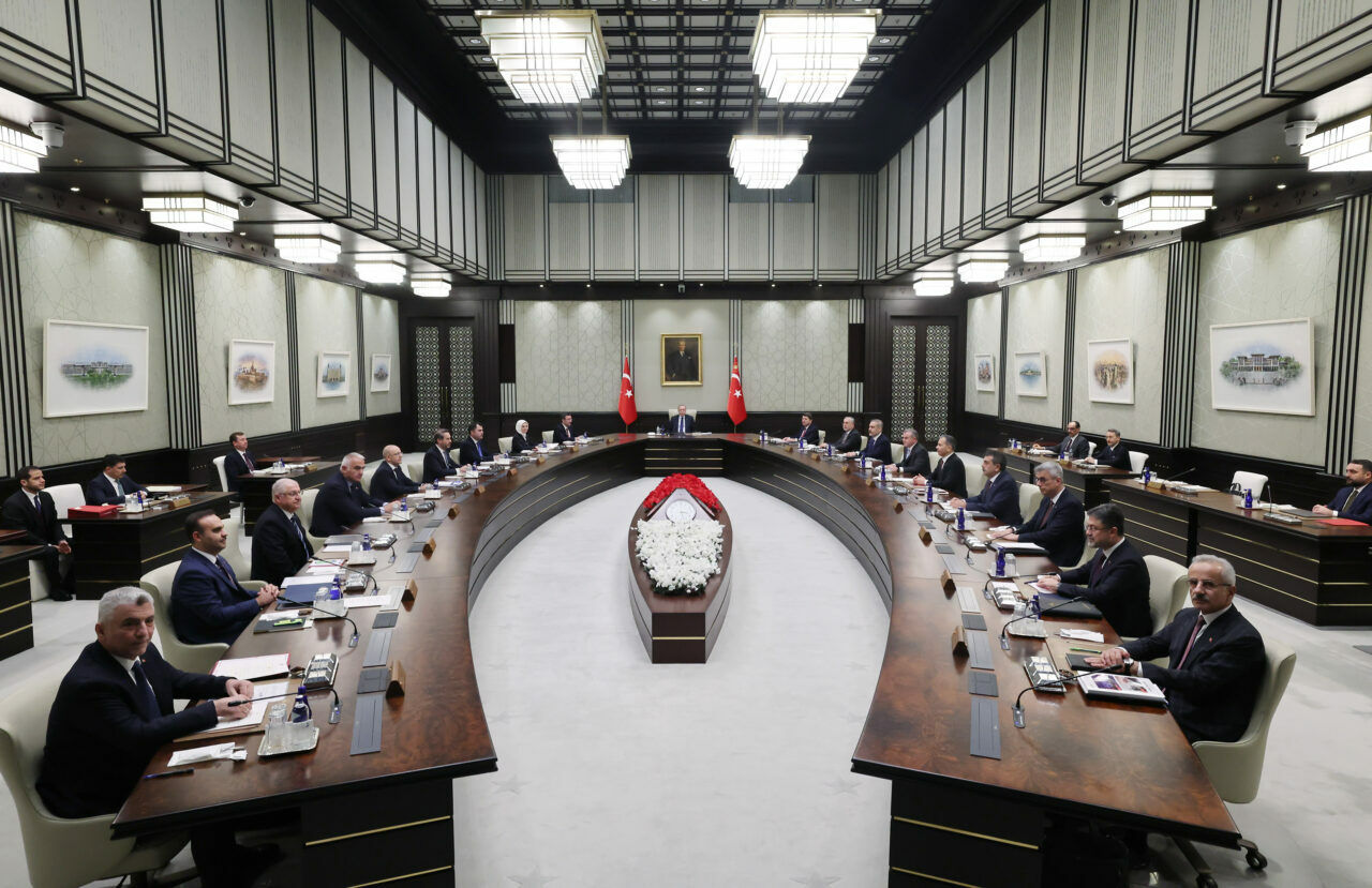 Cumhurbaşkanlığı Kabinesi toplandı Cumhurbaşkanlığı Kabinesi toplandı