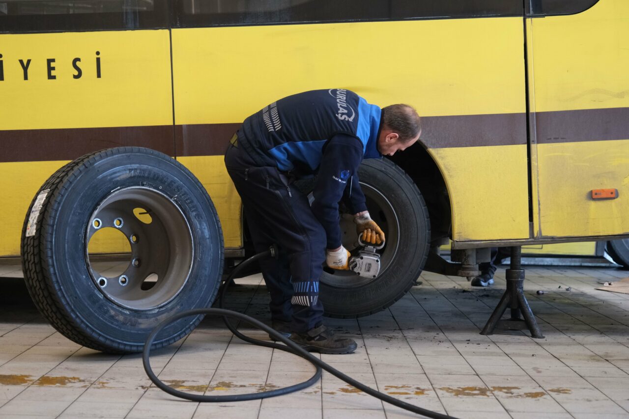 Bursa’da otobüsler kışa hazır!