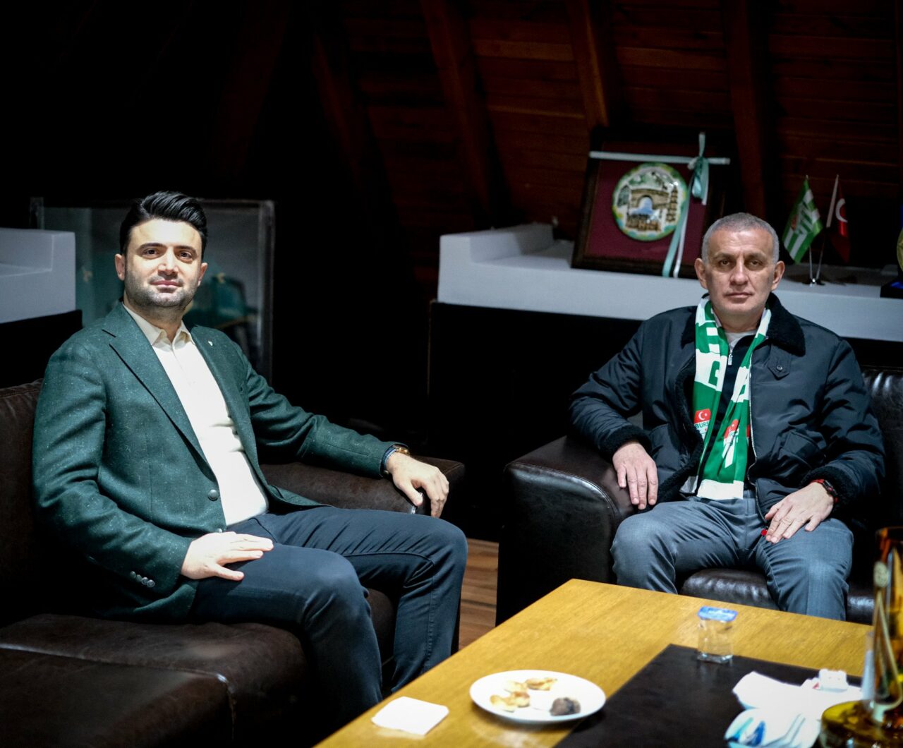 TFF Başkanı Hacıosmanoğlu’ndan Bursaspor’a ziyaret