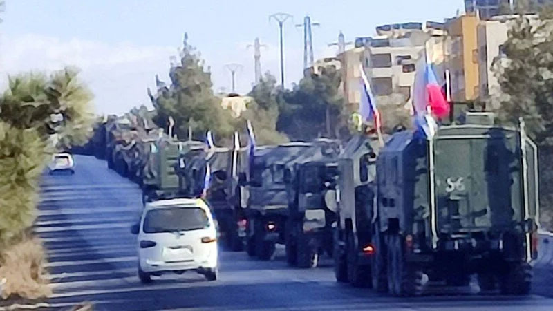 Rus askeri Şam’dan ayrıldı! Rus askeri Şam’dan ayrıldı!