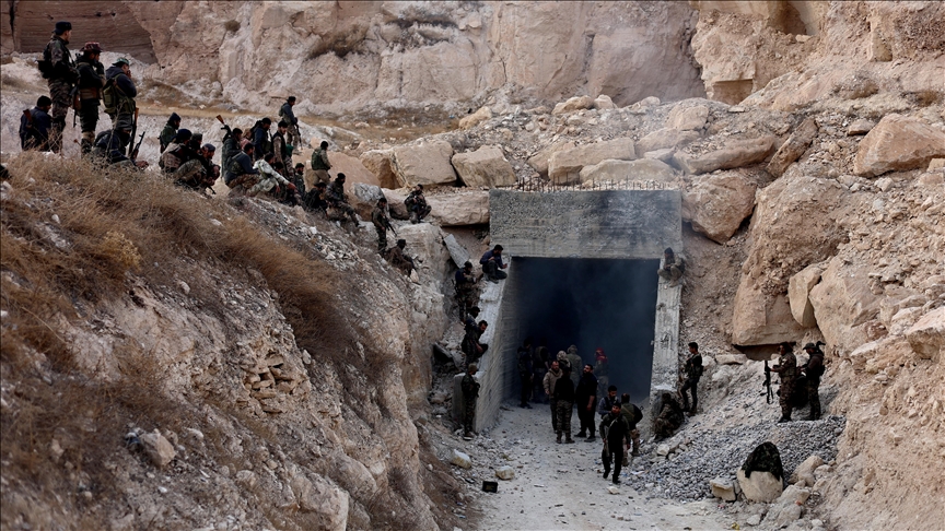 Münbiç’te devasa tünel ağı bulundu