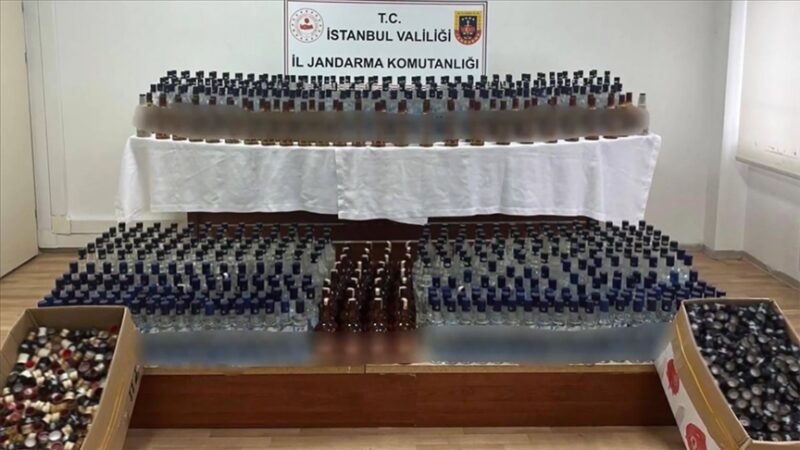 İçişleri Bakanı Ali Yerlikaya, sahte alkol imalatçılarına yönelik düzenlenen "Çengel-13"