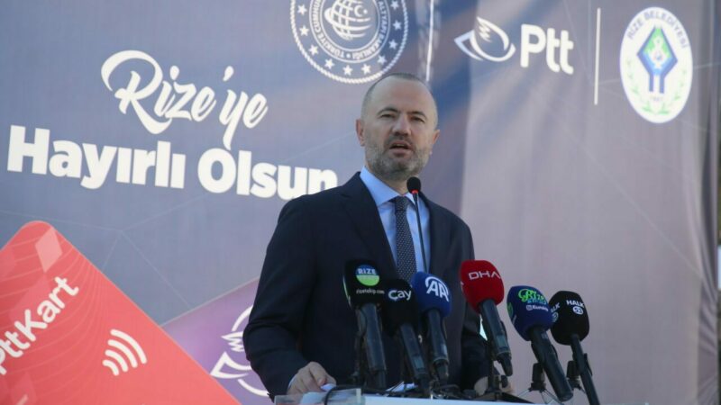 Ulaştırma ve Altyapı Bakanlığı tarafından başlatılan "Türkiye Kart" uygulaması Rize'de