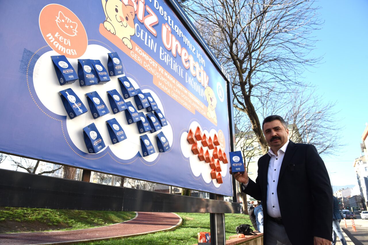 Bursa Yıldırım’da atık gıdalar mamaya dönüşüyor Bursa Yıldırım’da atık gıdalar mamaya dönüşüyor