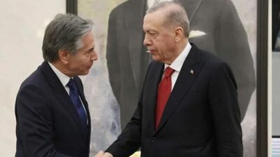 Cumhurbaşkanı Erdoğan, Blinken ile görüştü