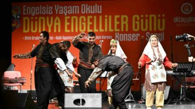 Yıldırım Belediyesi engelsiz yaşam okulunda eğitim gören öğrenciler tarafından verilen