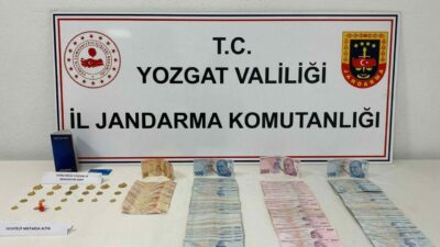 Yozgat’ta bir evden altın ve para çalan zanlı yakalandı