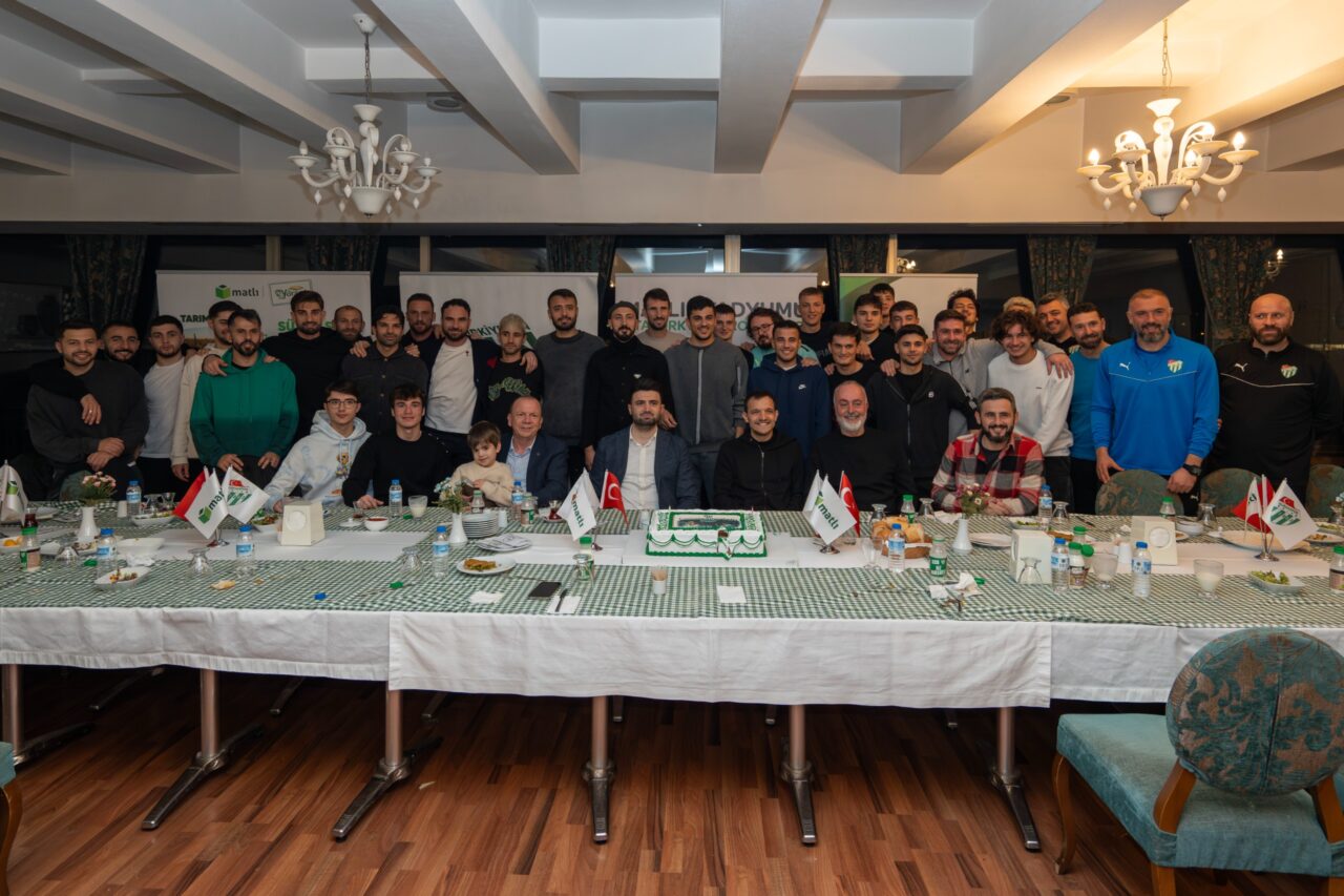 Matlı Grup’tan Bursaspor’a moral yemeği