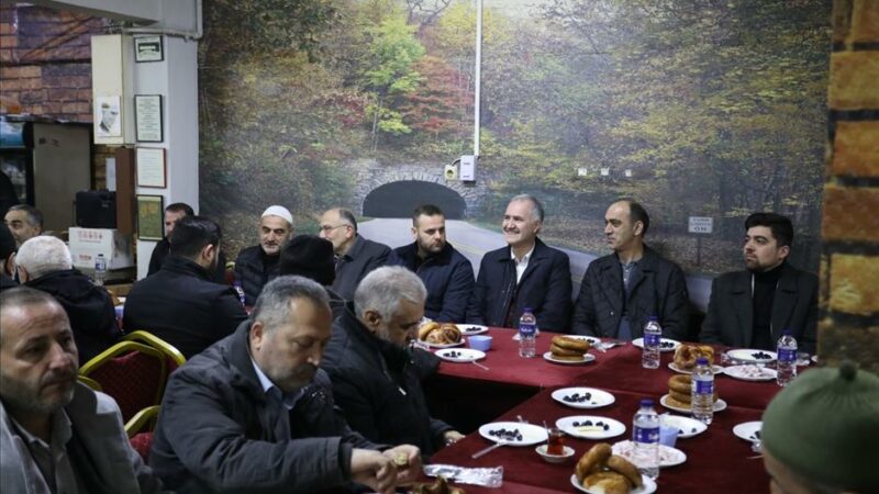 Belediye Başkanı Alper Taban, Bereket Sofrası buluşmaları kapsamında bu sabah