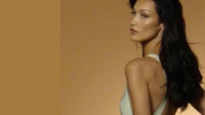 Dünyaca ünlü model yaprak sarma sardı!