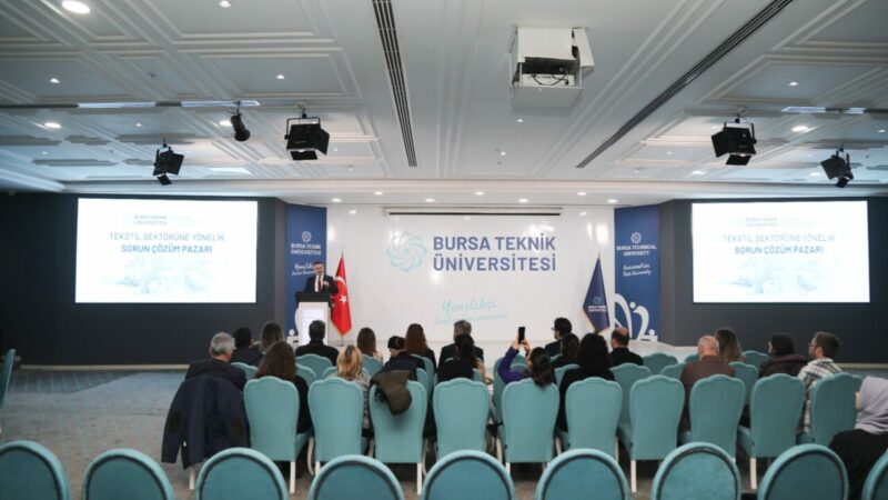 Tekstil sektörünün sorunlarına çözüm BTÜ’den Sorun Çözüm Pazarı buluşmaları kapsamında BTÜ’lü akademisyenler ile tekstil firmalarının
