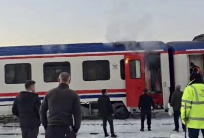 Turistik Doğu Ekspresi’nde yangın!