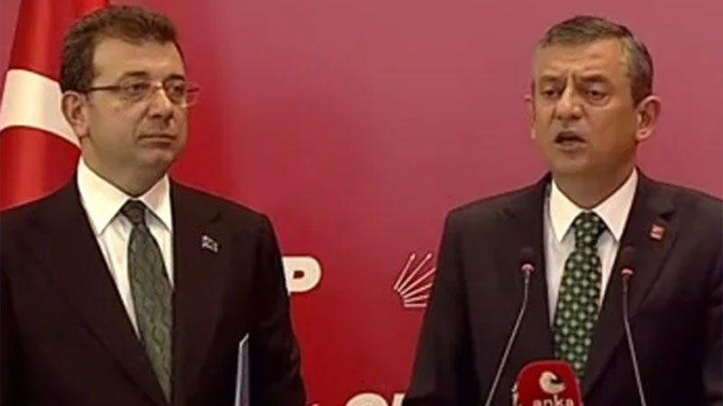 Özel ve İmamoğlu’ndan Rıza Akpolat tepkisi Özel ve İmamoğlu’ndan Rıza Akpolat tepkisi